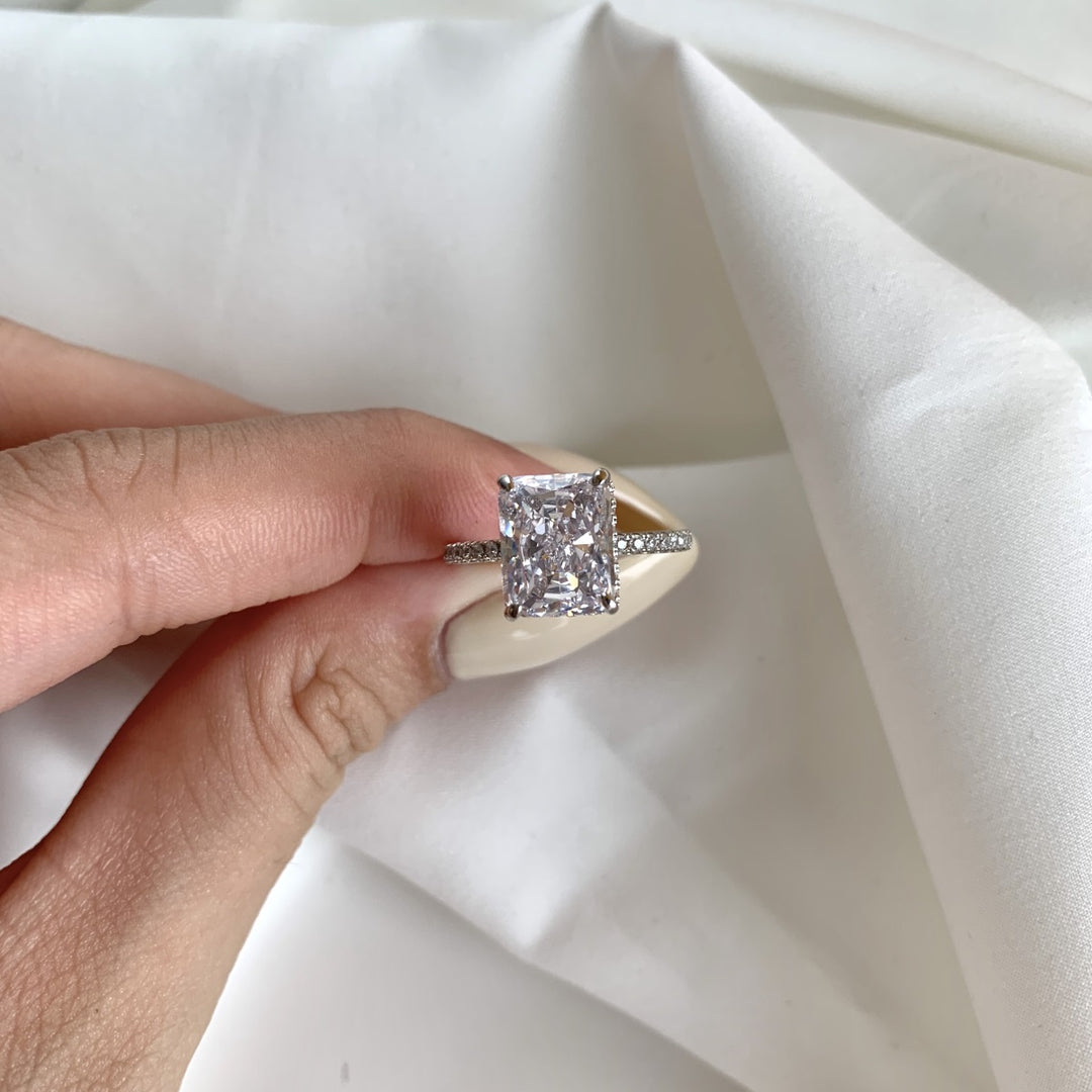 (SILVER) MY ONLY ONE Engagement Ring