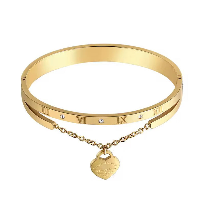 LOVE Bangle Bracelet (Silver or Gold)