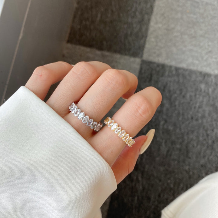 (SILVER) AURORA Ring Band