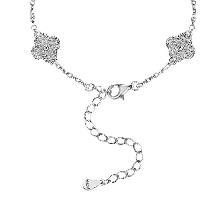 (SILVER) RICH CLOVER Bracelet