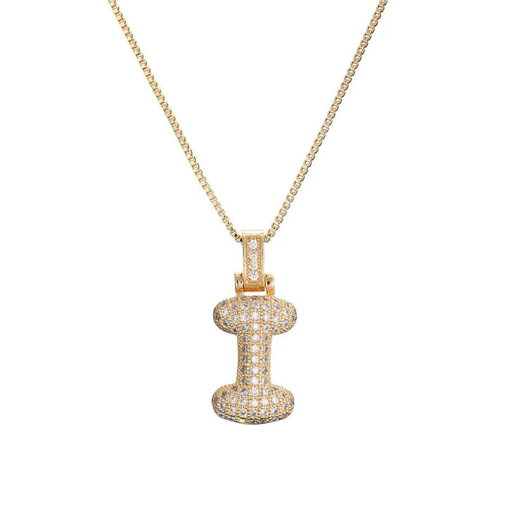 BUBBLE INITIALS Necklace