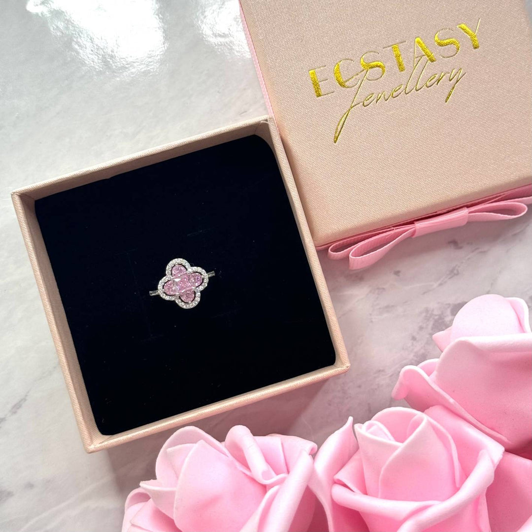 (PINK) EUPHORIA CLOVER Ring