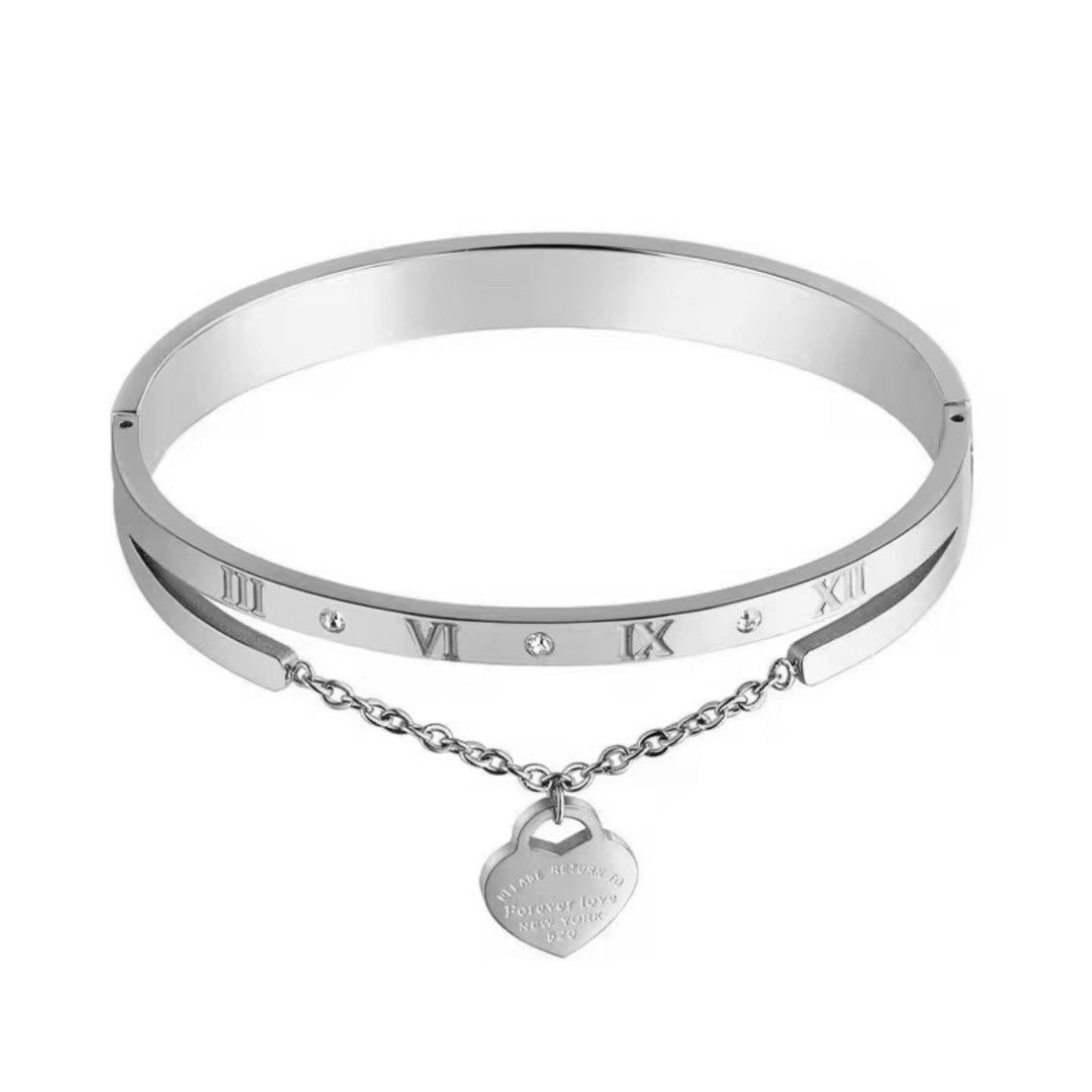 LOVE Bangle Bracelet (Silver or Gold)