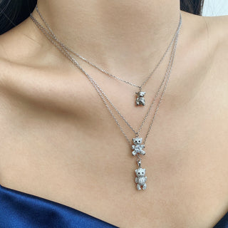 PETITE BEAR Necklace S925 Sterling Silver