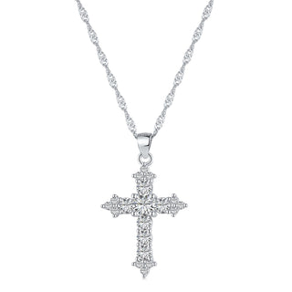 THE PROMISE Cross Necklace S925 Sterling Silver