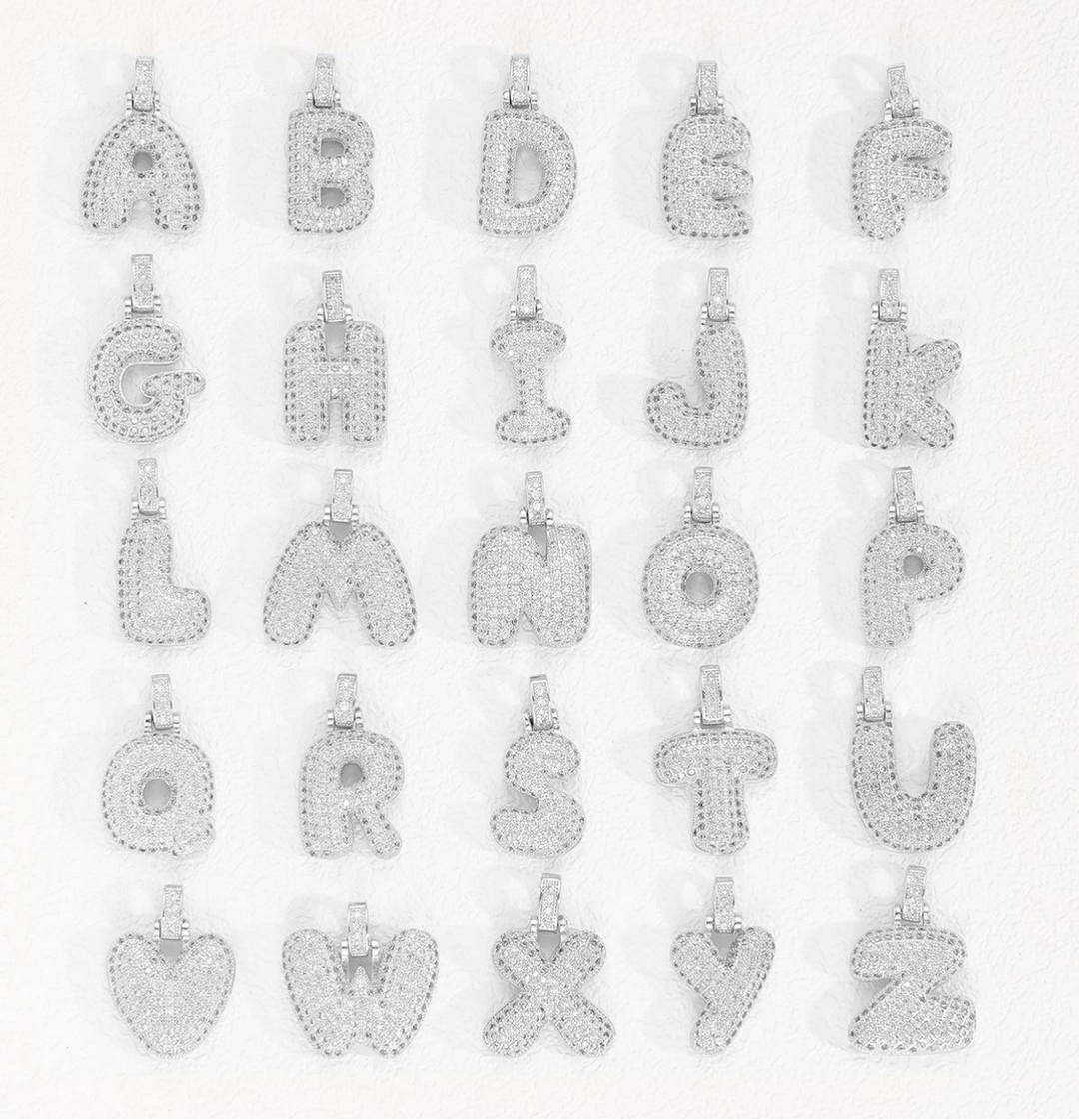 BUBBLE INITIALS Necklace