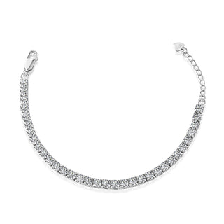 PRETTIEST DIAMOND TENNIS Bracelet S925 Sterling Silver