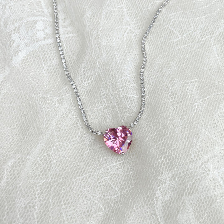 (PINK) HEART OF LOVE Necklace