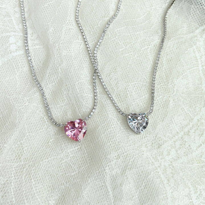 (PINK) HEART OF LOVE Necklace