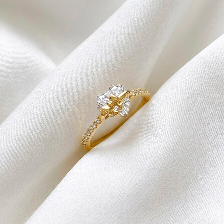 GIFTED Promise Ring (Heart & Bow)