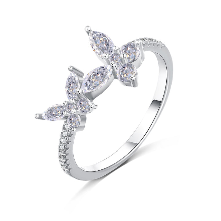 LOVELY BUTTERFLIES Ring S925 Sterling Silver