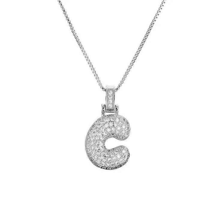 BUBBLE INITIALS Necklace