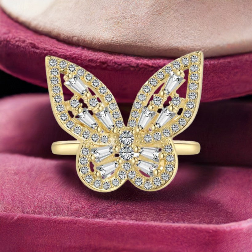 (GOLD) LUXURY BUTTERFLY Ring