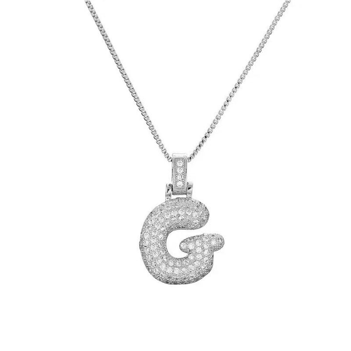 BUBBLE INITIALS Necklace