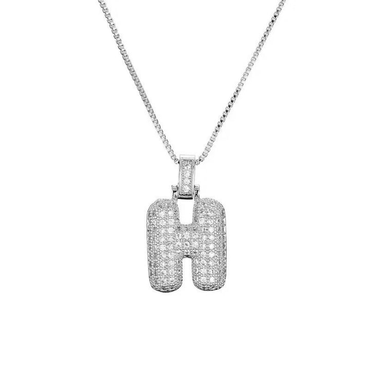 BUBBLE INITIALS Necklace
