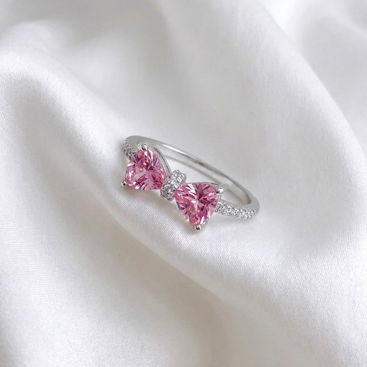 PINK BOW Ring