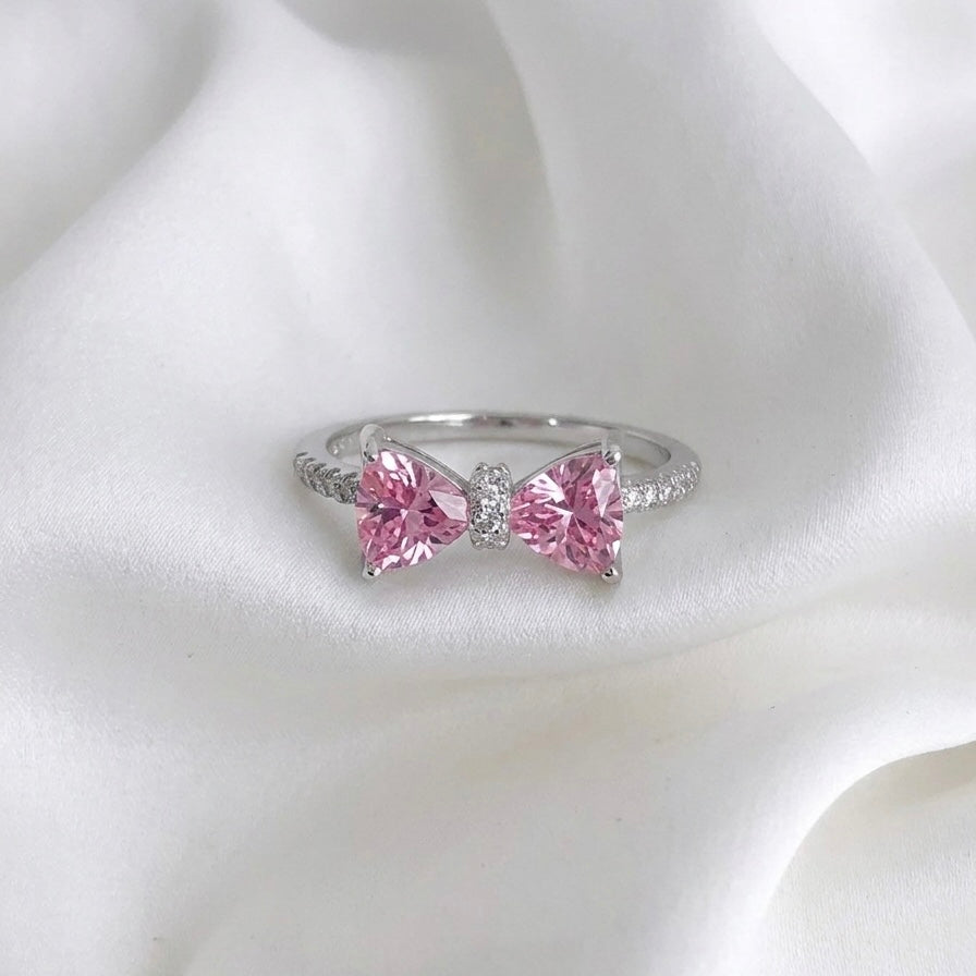 PINK BOW Ring