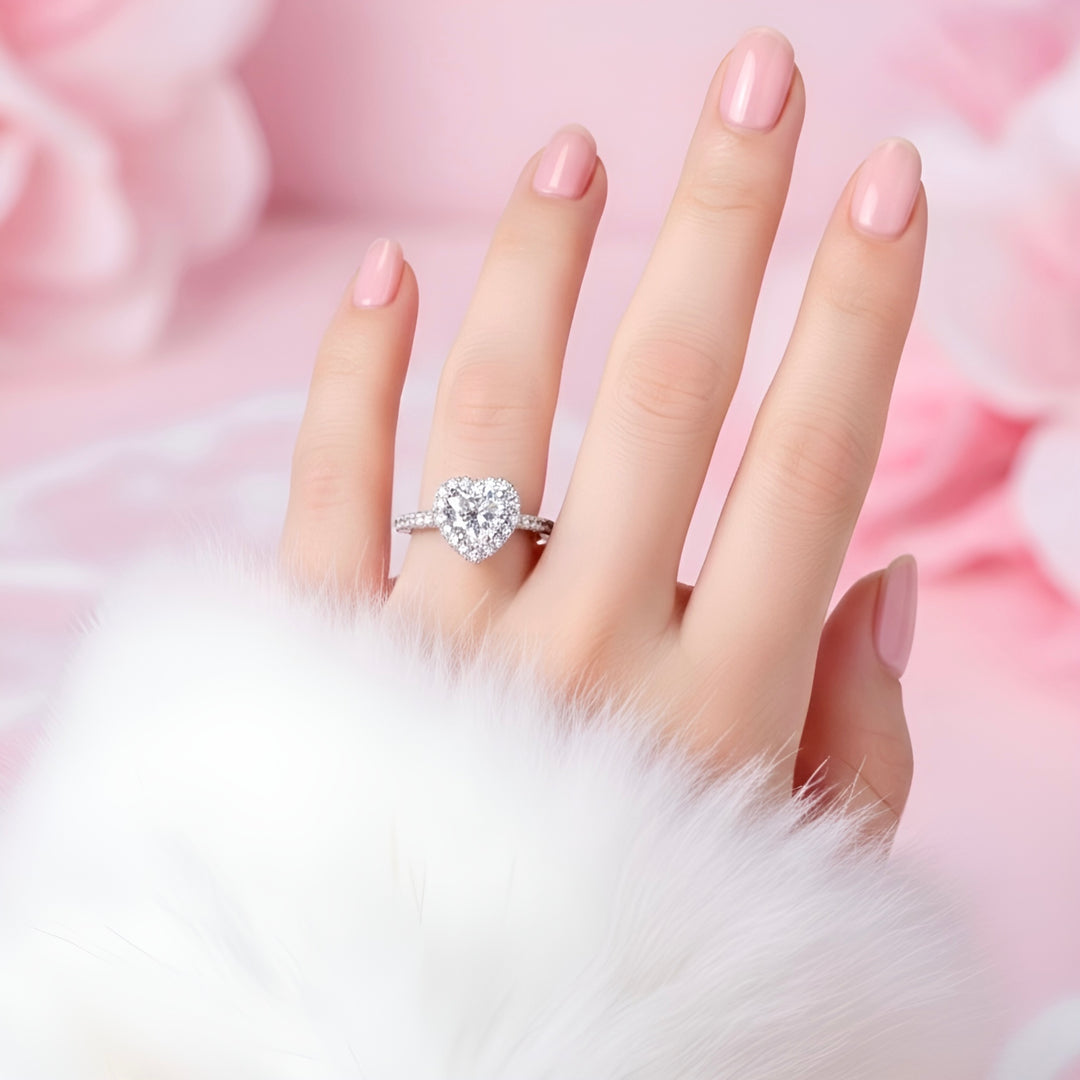 (WHITE) PRINCESS Ring