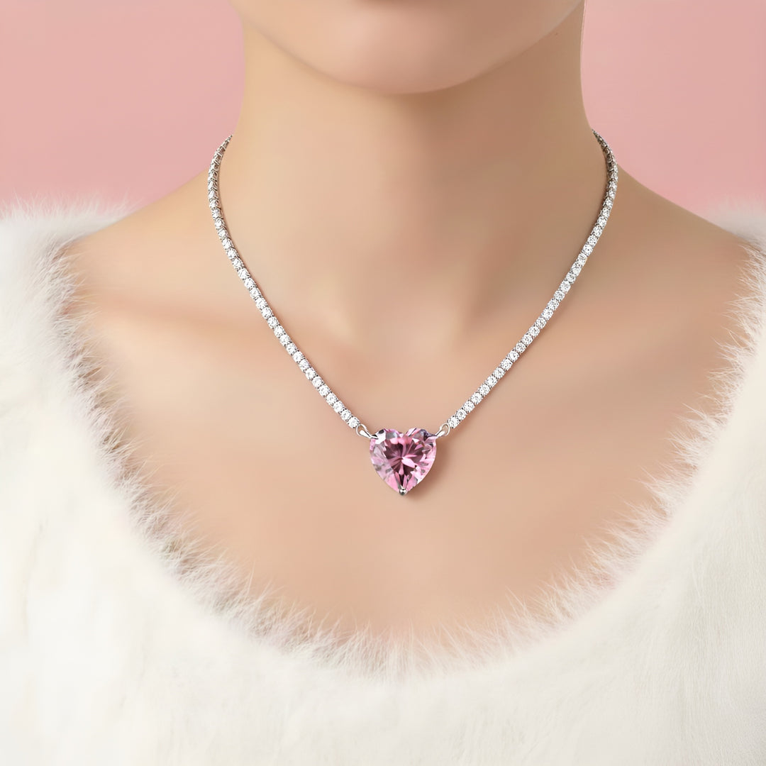 (PINK) HEART OF LOVE Necklace