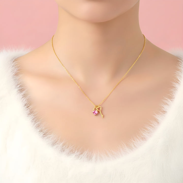 (GOLD) KEY TO MY HEART Necklace