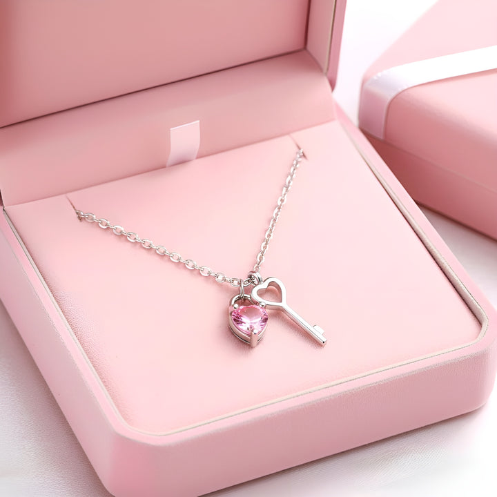 (SILVER) KEY TO MY HEART Necklace