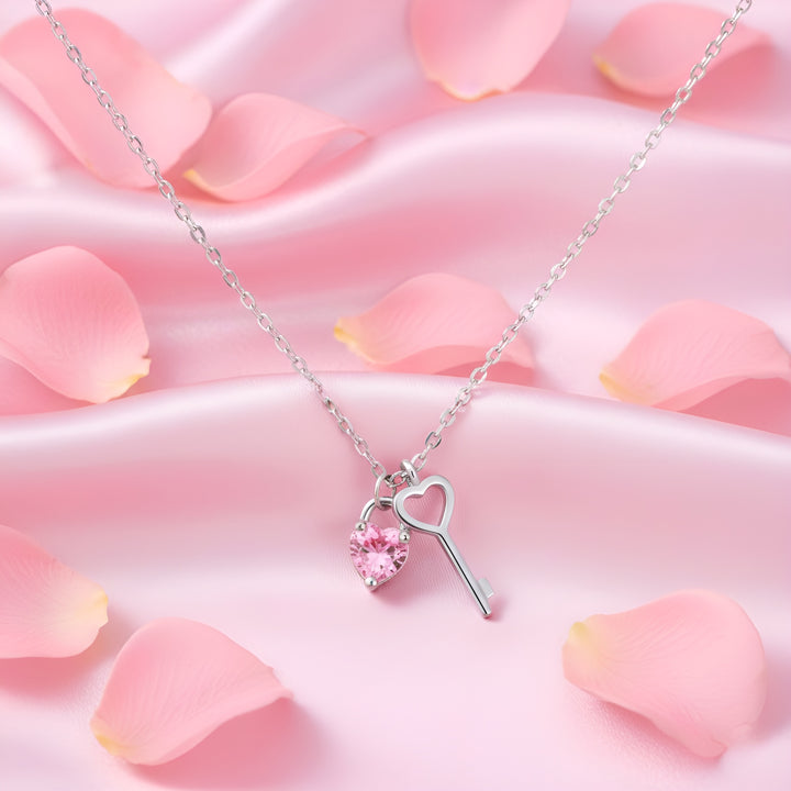 (SILVER) KEY TO MY HEART Necklace