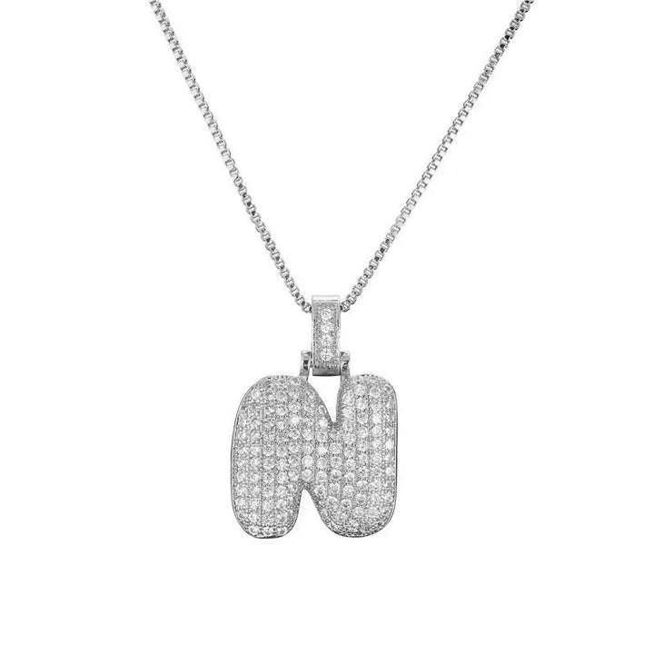 BUBBLE INITIALS Necklace
