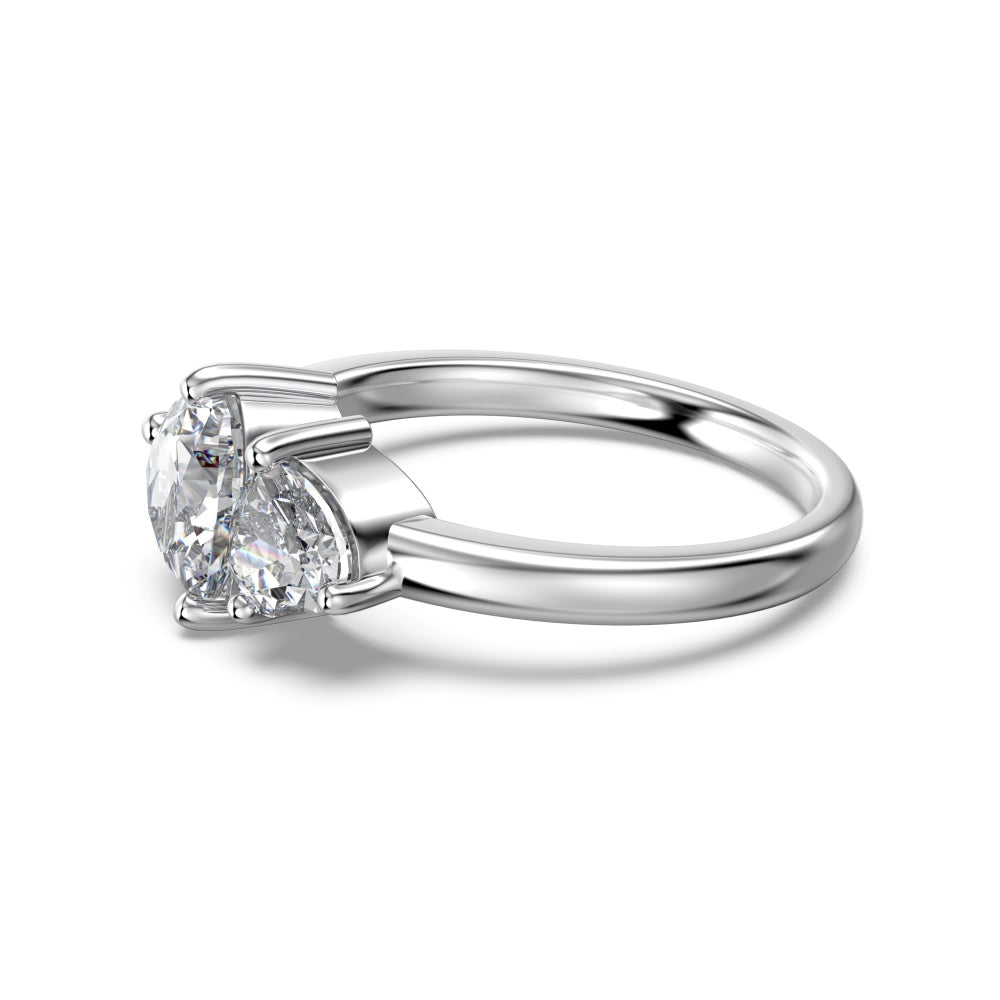 EVERLASTING Double Hearts Ring