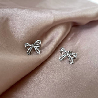 DAINTY BOWS Earrings S925 Sterling Silver