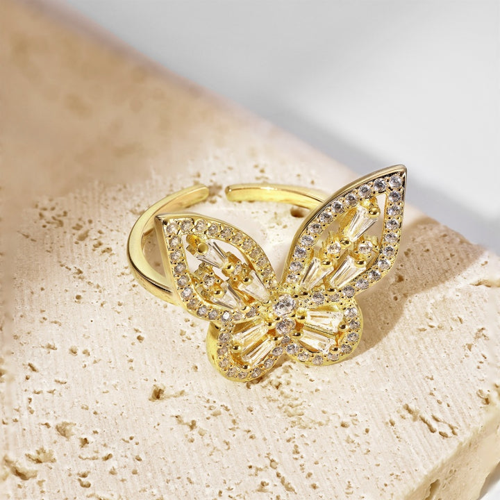 (GOLD) LUXURY BUTTERFLY Ring