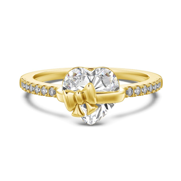 GIFTED Promise Ring (Heart & Bow)