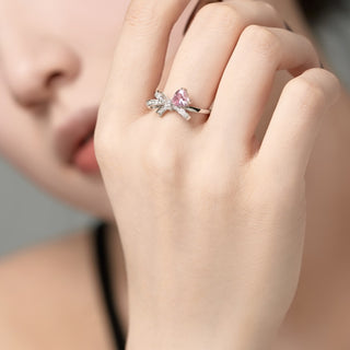 (PINK) VALENTINE Ring S925 Sterling Silver