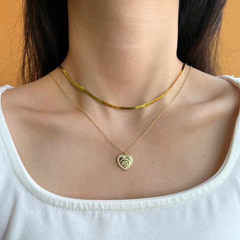 HEART OF GOLD Necklace