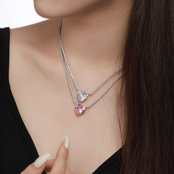 (PINK) HEART OF LOVE Necklace