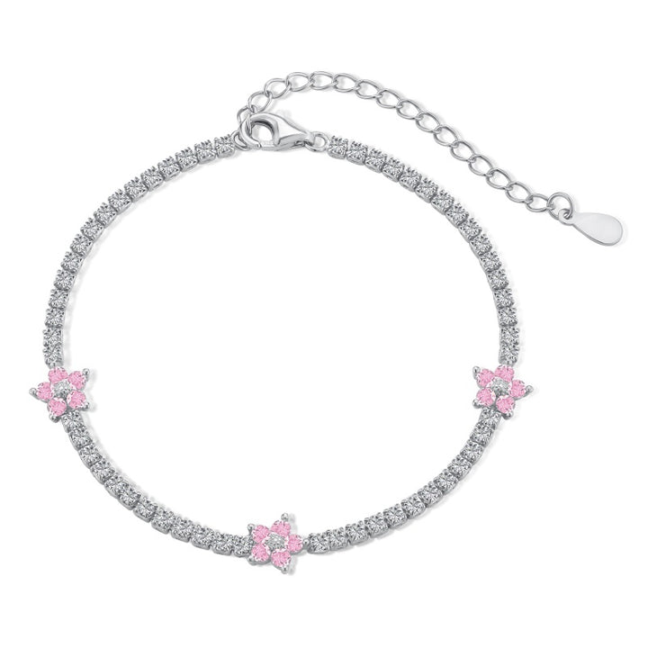 DAINTY FLOWERS Bracelet S925 Sterling Silver