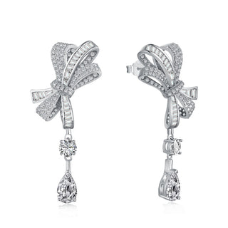 THE BOW REIGN Earrings S925 Sterling Silver