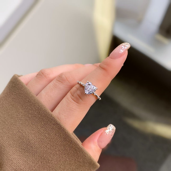 DIAMOND HEART Ring