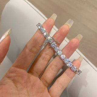 THE PERFECT TENNIS Diamond Bracelet S925 Sterling Silver