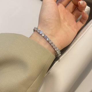 THE PERFECT TENNIS Diamond Bracelet S925 Sterling Silver