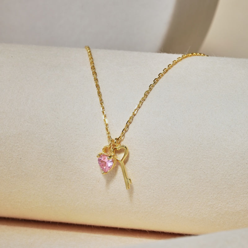 (GOLD) KEY TO MY HEART Necklace