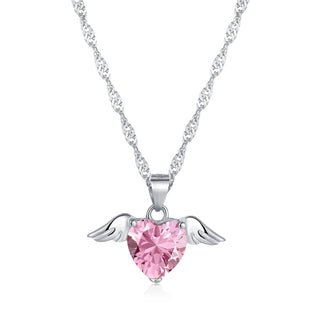 PINK CUPID Necklace S925 Sterling Silver