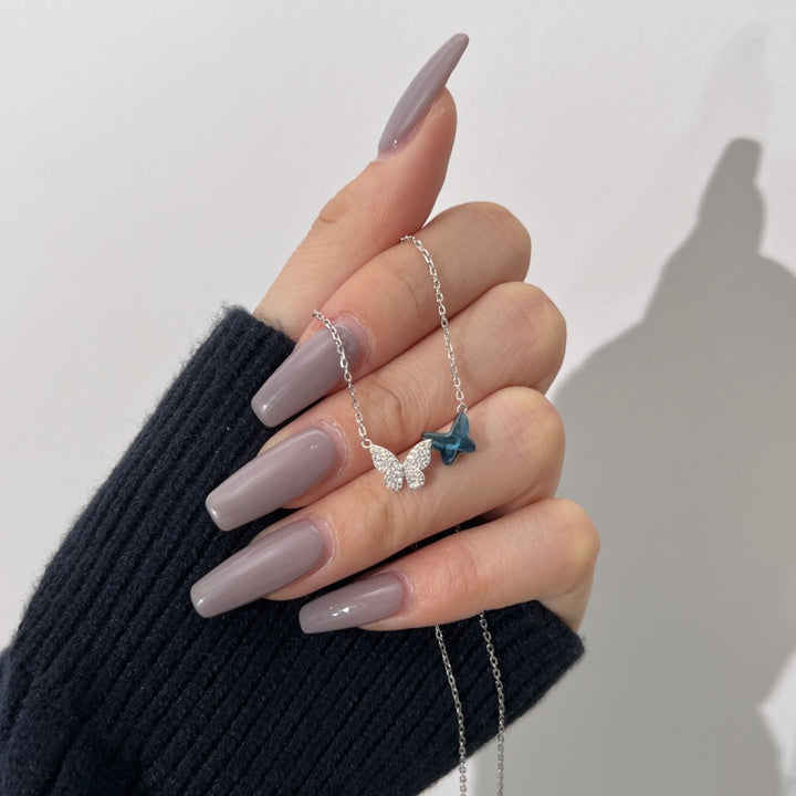 BLUE BUTTERFLY Necklace