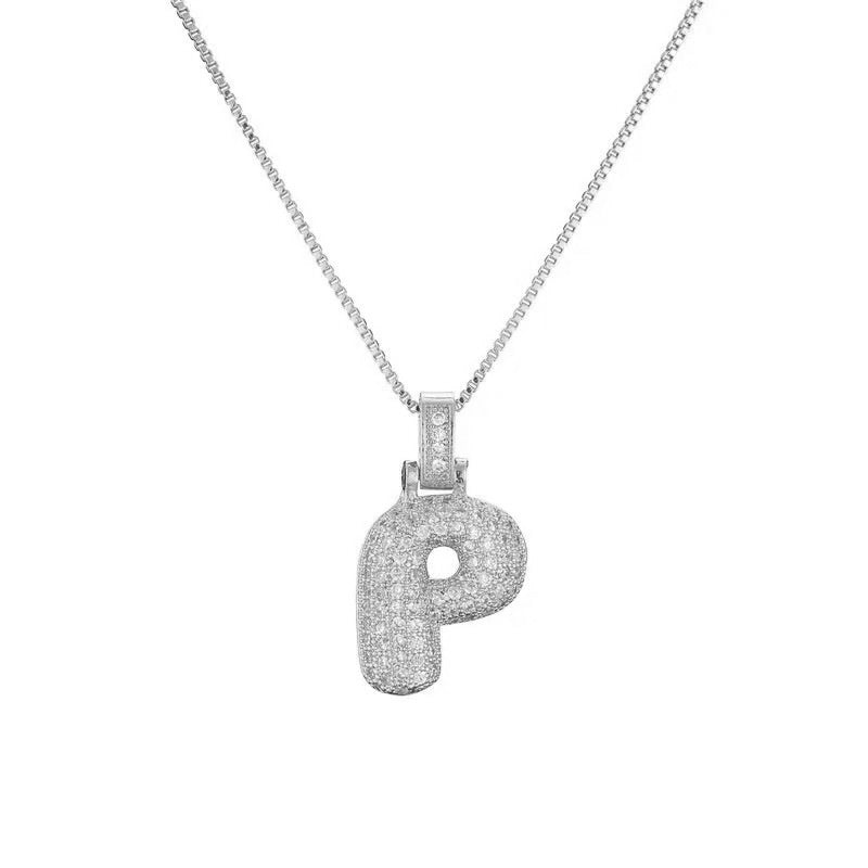BUBBLE INITIALS Necklace