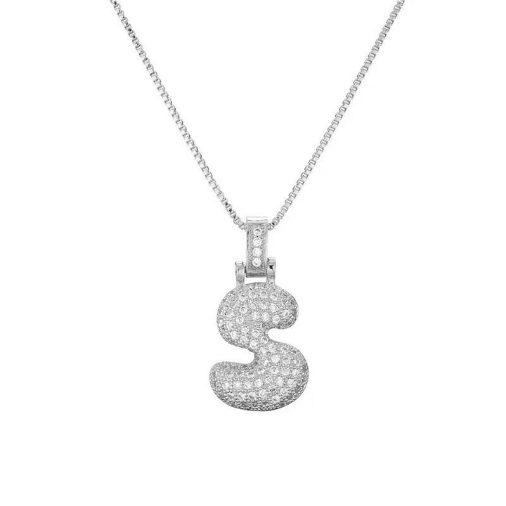 BUBBLE INITIALS Necklace