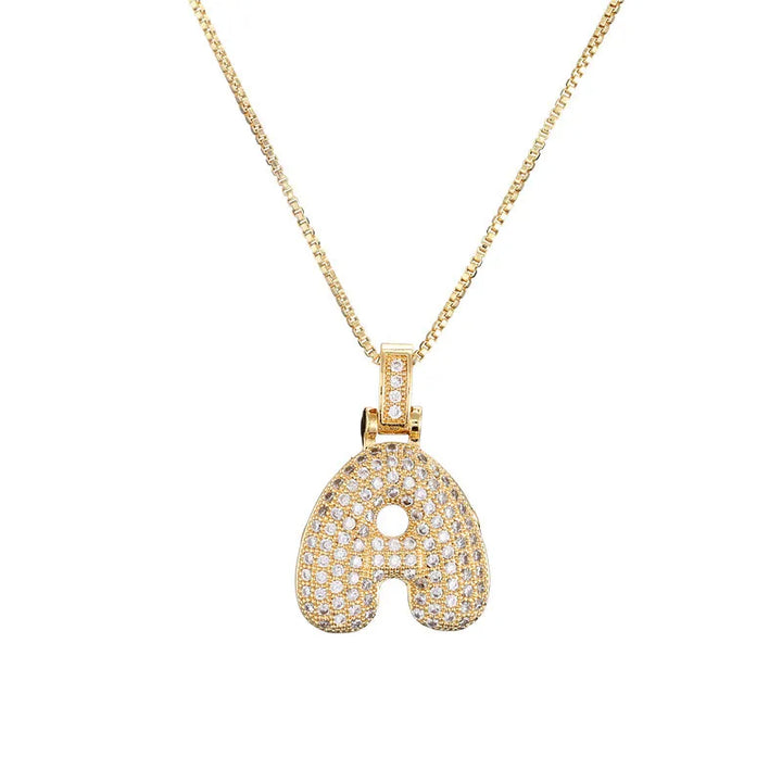 BUBBLE INITIALS Necklace