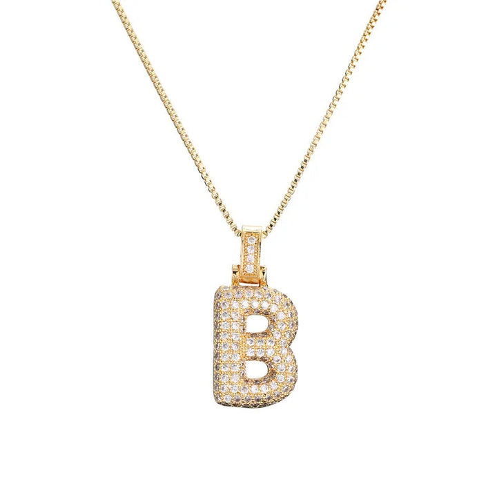 BUBBLE INITIALS Necklace