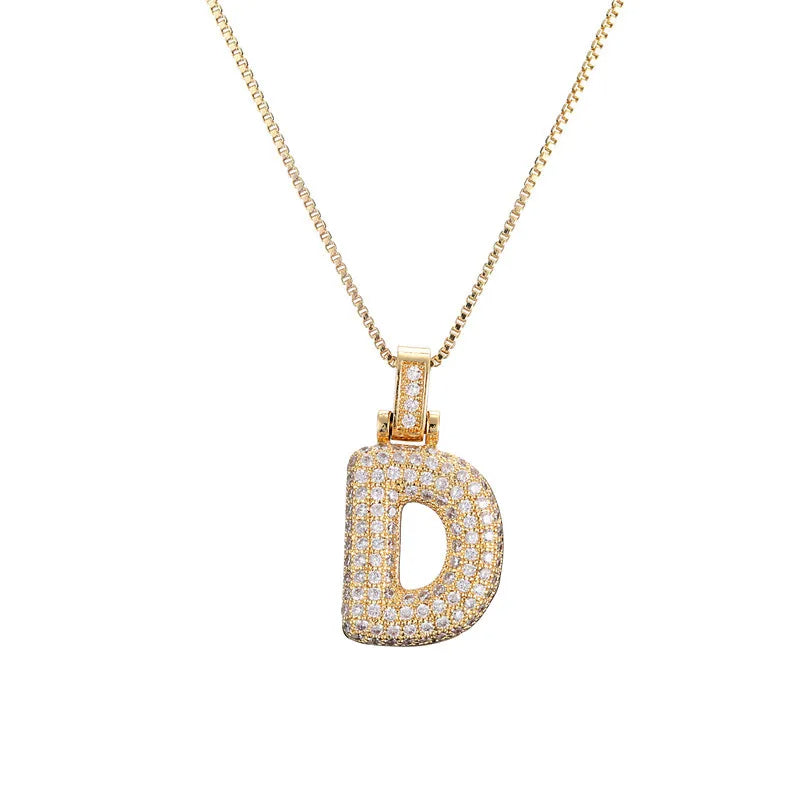 BUBBLE INITIALS Necklace