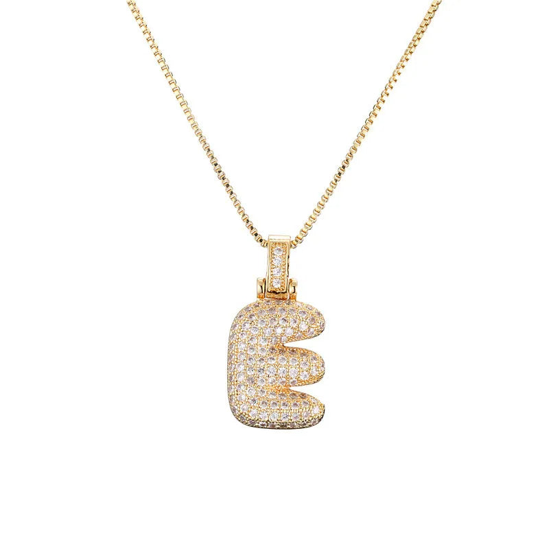BUBBLE INITIALS Necklace