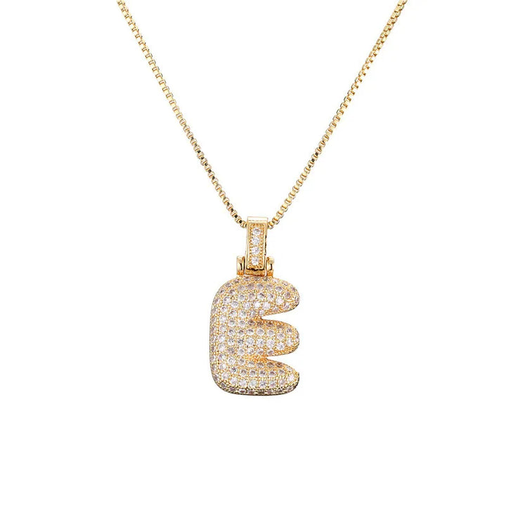 BUBBLE INITIALS Necklace