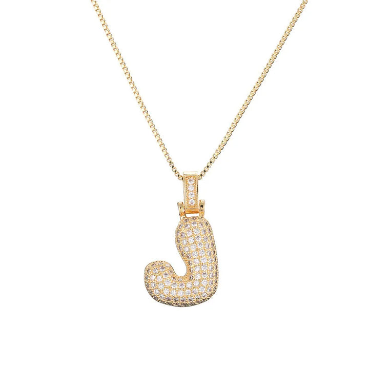 BUBBLE INITIALS Necklace